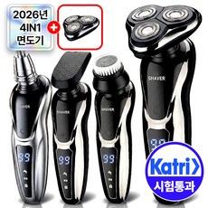 필모어 9세대 X6 전기 면도기 전동 생활방수, 노블블랙, 전기면도기