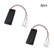 1pc/2pcs 2XAAA 기차 모래 테이블에 대 한 3V 배터리 상자 Smd 빛 없이 DIY 만들기에 LED 배선 변환, 02 2pcs