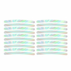 輪胎改裝警示貼, 1套, 汽車輪轂反光貼紙【20片】, 炫彩夜光