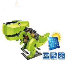 IQ사이언스 태양광 교육 조립 완구 4in1 변신공룡 장난감 태양열 학습완구 교구 과학, 1개