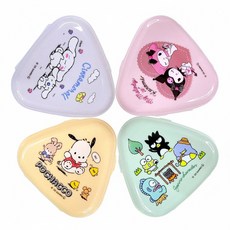 산리오 삼각김밥틀 캐릭터 도시락 꾸미기 소풍 도시락틀 삼각김밥 케이스, 1개, 산리오 친구들