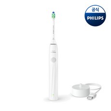 [필립스] PHILIPS NEW 소닉케어 2100 시리즈 화이트 HX4021/01, 1개, 1, 1