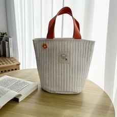 머스코 가벼운 여성 누빔가방 캔버스백 텀블러 토트 숄더백 29NSI