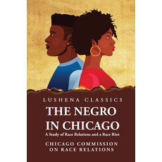 (영문도서) The Negro in Chicago A Study of Race Relations and a Race Riot Paperback, Lushena Books, English, 9798890965653