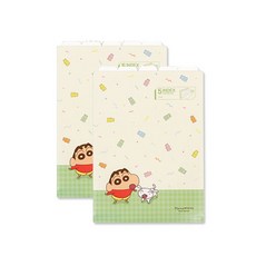 짱구는 못말려 5분류 A4 인덱스 홀더, 2개, 젤리 짱구