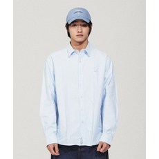 와키윌리 WACKY WILLY [26SS] 키키 옥스포드 긴팔셔츠 블루 WA2601SH01BL 168814