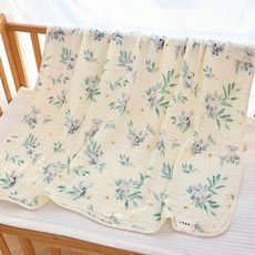 竹棉泡泡紗浴巾 六層紗布新生兒洗澡巾