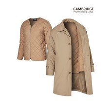 아놀드파마 캠브리지 남성 패딩 탈부착 투인원 트렌치 코트