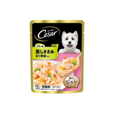 Cesar 西莎 蒸鮮包, 16個, 70g, 02.成犬低脂雞肉與蔬菜