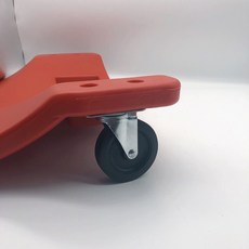 興林五金 汽車維修躺板, 36寸紅色,加厚板 加強輪 特價款, 1個
