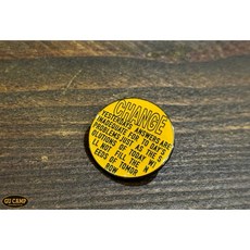 GU CAMP 騎士部品 復古珐瑯徽章 胸針 別針 6款, 1個, 黃色Chang