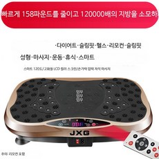 진동 운동기구 다이어트 진동기 실내 운동 발판 보드, 단일 모델