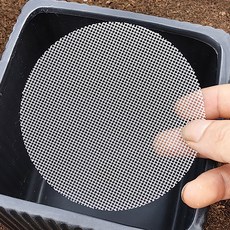 (원형) 화분 깔망 배수망 원예용 분갈이 흙 거름망, 10개, 10cm