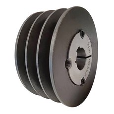 ARESTBUSH 錐套式三角皮帶輪組 SPA212 2G-3G 雙槽鑄鐵皮帶輪, 1個