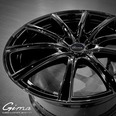 TIGUAN/MG HS/GLC300 19吋亮黑璇壓輕量化鋁圈, 1個