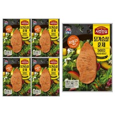 대림선 닭가슴살 훈제 100g, 5개