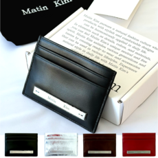 마뗑킴 빈티지 카드지갑 월렛 명함지갑 글로시 남녀공용 MATIN KIM