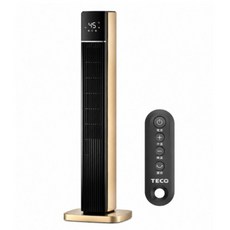 電暖器 1200w 石墨烯PTC陶瓷智能溫控電暖器 TECO東元, XYFYN3003CBG, 金色