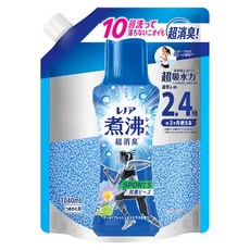 LION RENOIR 沸點 除臭 抗菌 珠粒 運動 涼感清爽 & 柑橘香 補充包 特大容量 1040ml 141077, 1個, 1.04L