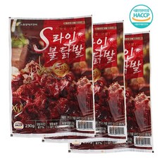 원앙에프엔비 S라인 불닭발(무뼈) 230g, 3개