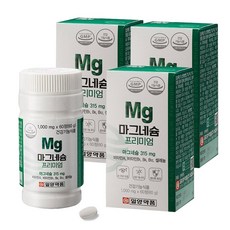 일양약품 마그네슘 프리미엄 60g, 60정, 3개