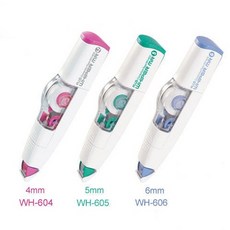 PLUS 智慧型滾輪修正帶 WHIPER MR, 粉色, 1個