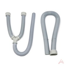 주방 싱크대호스 PVC 배수호스 Y자형 배수관 교체용, 싱크대 배수호스 Y자형 씽크대호스 배수관호스교체, 싱크대 배수호스 Y자형 씽크대호스 배수관호스교체