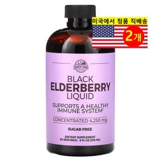 ProHealth Longevity 블랙 엘더베리 추출 리퀴드 Black Elderberry Liquid, 2개, 236ml