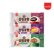 삼립 단팥호빵+고구마호빵+야채호빵, 380g