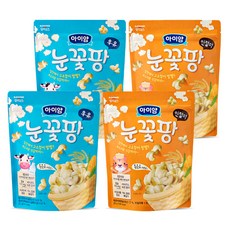 일동후디스 아이얌 눈꽃팡 4개 혼합, 1세트, 25g, 우유2 + 인절미2