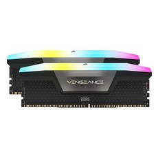 CORSAIR Vengeance RGB DDR5 조명 향상 키트 (물리적 메모리 없음) - 블랙, 1개
