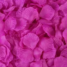 2000/100Pcs 인공 가짜 장미 꽃잎 발렌타인 데이 웨딩 파티 로맨틱 장식에 대 한 다채로운 시뮬레이션 실크, 01 2000PCS, 08 Purple, 1