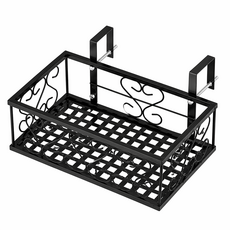 데즐리 베란다 화분 거치대 다용도 화분 받침대, 1개, 블랙 1개, 블랙
