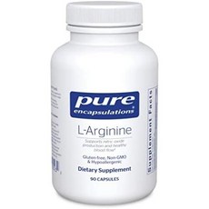 퓨어인캡슐레이션 L-아르기닌 효능 1400 mg 글루텐프리 NonGMO (180 캡슐), 90정, 1개