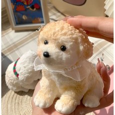 몽드라팡 강아지 말랑이 주물럭 장난감, 1개, 493g, 말티푸