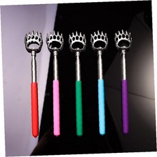 곰발 등긁개 휴대용 효자손 스테인리스 메탈 긁이 등 마사지 도구 안마 용품, 1개, 초록