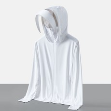 冰絲防曬衣女夏季戶外輕薄款防紫外線防曬服男士釣魚服皮膚衣外套, L