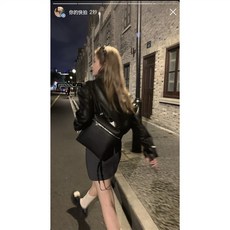 heymaymay‘老錢風大姐姐’手提雙肩包時尚包包氣質飯盒包小俏皮, 黑黑  無掛件:標準, 1個