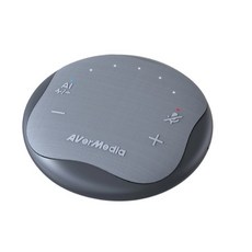 富田資訊 AVERMEDIA AS315 智慧抗噪通話音箱電話會議揚聲器-石墨黑