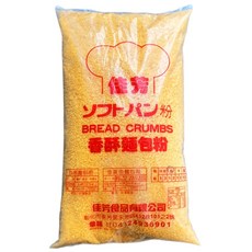 佳芳 香酥麵包粉 粗 3kg, 1個