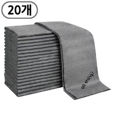 [안심소재] 얼띵스 더 커지고 물자국없는 초극세사 다용도 매직 행주, 20개