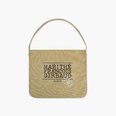 마리떼프랑소와저버 FLOWER CLASSIC LOGO ONE SHOULDER 에코백