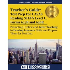 (英文圖書)Teacher's Guide: Test Prep CASAS Reading STEPS Level C Forms 625R and 626R 平裝版, Coaching for Better Learning, 英文
