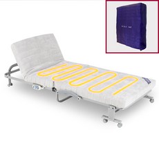 라꾸라꾸침대G 온열침대+보관커버 수퍼싱글침대 접이식침대 cbk-006s(gold), 골드계열