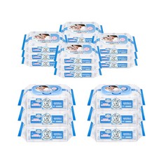 貝恩 Baan 嬰兒保養柔濕巾 (80抽 x 6包 + 20抽 x 12包) 金寶貝, 1箱, 18個裝, 5304g