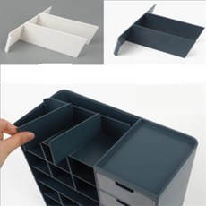 생활모아 3칸 칸막이 배달대행용품, 화이트