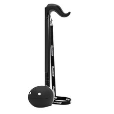 明和電機 黑白色 44cm Deluxe Otamatone 音符電子樂器 大蝌蚪 兒童樂器, 黑色, 1個