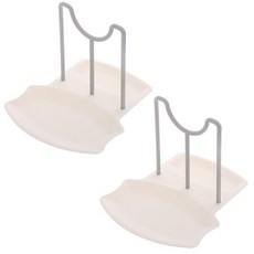 嘉義出貨 鍋具收納架 鍋蓋架臺式 鍋蓋收納架 廚房收納架 廚房鍋鏟架 檯面接水盤創意家用收納架 砧板收納架鍋鏟湯勺置物架, 白色（2個裝）, 1個