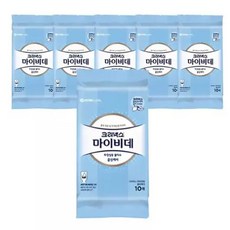 크리넥스 크리넥스 마이비데 휴대용 화장실용물티슈 10매 6입, 120g, 6개
