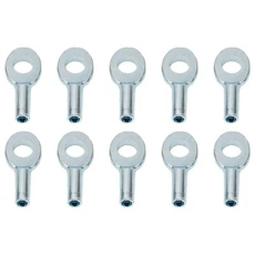 10pcs 헬스장 강철 와이어 도르래 기계 케이블 구멍 로프 포트 조인트 스토퍼, 01 5mm, 01   Mainland